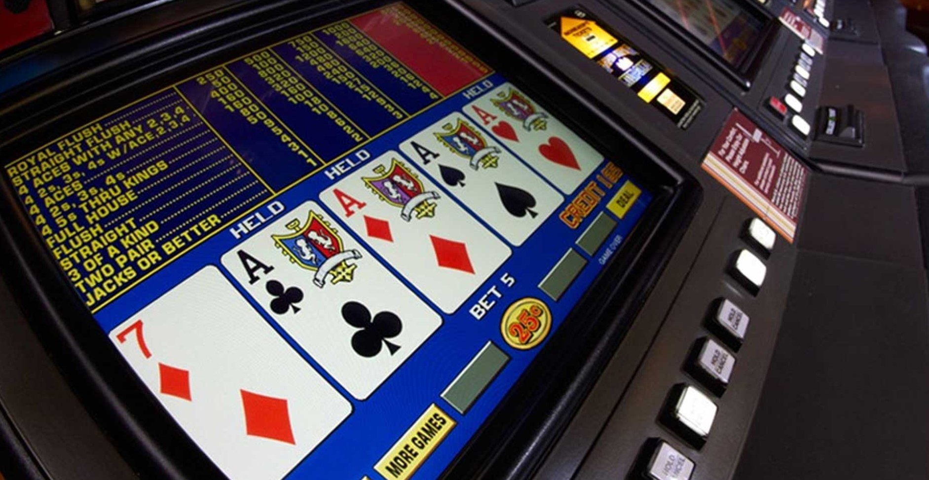 История покерных автоматов